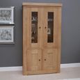 Bordeaux Display Unit - 4 Door - Oak