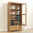 Dorset Display Cabinet - 2 Door - Oak