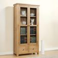 Dorset Display Cabinet - 2 Door - Oak