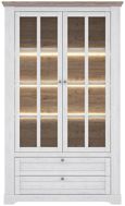 Iloppa Snowy Oak and Oak Nelson Display Cabinet