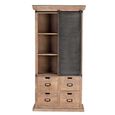 Irondale Display Cabinet - Mango Wood - 1 Door