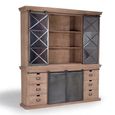 Irondale Display Cabinet - Mango Wood - 4 Door
