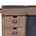 Irondale Display Cabinet - Mango Wood - 4 Door