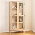 Linley Display Cabinet - 2 Door - White Oak