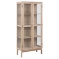 Linley Display Cabinet - 2 Door - White Oak