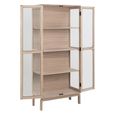 Linley Display Cabinet - 2 Door - White Oak