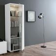 Lisa Display Cabinet - 1 Door - White