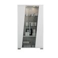 Lisa Display Cabinet - 2 Door - White