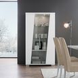 Lisa Display Cabinet - 2 Door - White