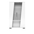 Lisa Display Cabinet - 2 Door - White