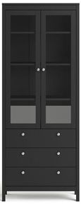 Madrid Black 2 Door Cabinet