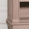 Mahogany Painted Display Cabinet