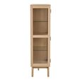 Marte Display Cabinet - 3 Door - White Oak