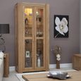 Trend Display Cabinet - 2 Door - Oak