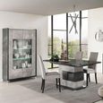 Milo Grey 2 Door Display Cabinet