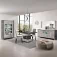 Milo Grey 2 Door Display Cabinet