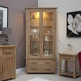 Opus Display Cabinet - 2 Door - Oak