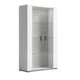 Modern Mara Vitrine - 2 Door - White