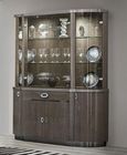 Armonia Display Cabinet - 4 Door - Silver Birch