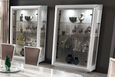 Elite Vitrine - 2 Door - Bianco Antico