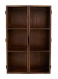 Nango Dark Brown Mango Wood 2 Door Wall Cabinet