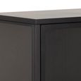 Newcastle Display Cabinet - 2 Door - Black