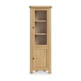 Normandy Display Cabinet - 2 Door Corner - Oak