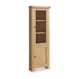 Normandy Display Cabinet - 2 Door Corner - Oak