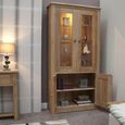 Torino Library Unit - 4 Door - Oak