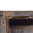 Pemberton Display Cabinet - Railway Wood - 2 Door
