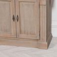 White Cedar Wood Display Cabinet - Extra Large - Triple