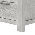 Amsterdam Small Sideboard - 1 Door - Grey Washed Oak - 98.5cm
