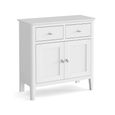 Hampstead Small Sideboard - 75cm - 2 Door - White