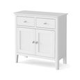 Hampstead Small Sideboard - 75cm - 2 Door - White