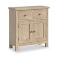 Modern Country Oak - Small Sideboard - 75cm - 2 Door