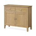 Bath Small Sideboard - 100cm - 2 Door - Oak