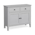 Stowe Small Sideboard - 2 Door - Grey - 95cm