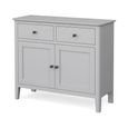Stowe Small Sideboard - 2 Door - Grey - 95cm