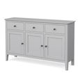 Stowe Medium Sideboard - 3 Door - Grey - 130cm