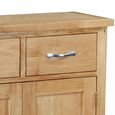 New Trinity Compact Sideboard - 75cm - 2 Door - Natural Oak