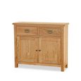 Salisbury Lite Compact Sideboard - 2 Door - Oak - 75cm