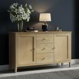 Bath Medium Sideboard - 140cm - 2 Door - Oak