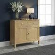 Bath Small Sideboard - 100cm - 2 Door - Oak