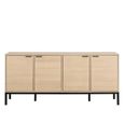 Kensington Extra Large Sideboard - 4 Door - 180cm - Oak
