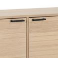 Kensington Extra Large Sideboard - 4 Door - 180cm - Oak