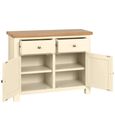 Lundy Small Sideboard - 2 Door - Ivory Painted