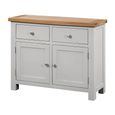 Lundy Small Sideboard - 2 Door - Grey Painted