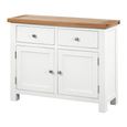 Lundy Small Sideboard - 2 Door - White Painted