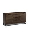 Brooklyn Sideboard - 150cm - 2 Door - Medium - Dark Oak