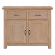 Wilmont Small Sideboard - 2 Door - 105cm - Oak